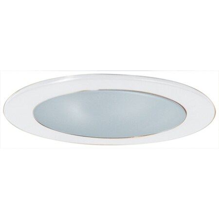 Elco Lighting 4 Shower Trim with Reflector and Frosted Lens" EL9112W